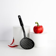 Шумовка кухонная  БЛЭК  жаропрочный нейлон