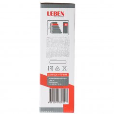 Плитка электрич. одноконфорочная  LEBEN  1кВт