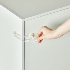 Блокираторы для дверей и выдвижных ящиков  2шт. гибкие  17см