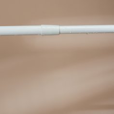 Штанга распорная для шторки  БЕЛАЯ  140-260см