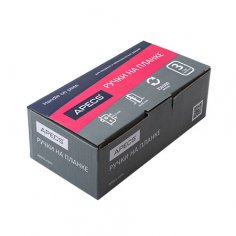Ручка дверная на планке  АПЕКС  HP-61,5.1023-AL-G  золото