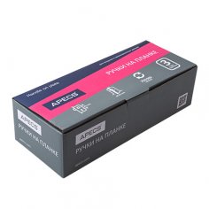 Ручка дверная на планке  АПЕКС  HP-85.0926-AL-GM/G  мат.золото