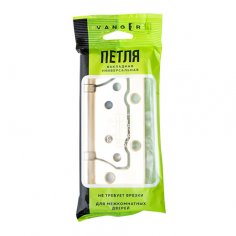 Петля накладная Vanger 100*75*2-P2-G (без врезки)