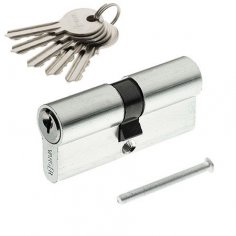 Механизм цилиндровый VANGER EL-70-NI 5кл. хром кл/кл