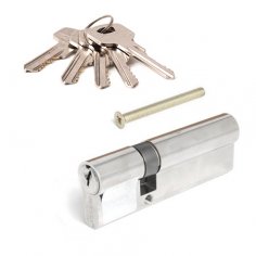 Цилиндровый механизм Apecs SC-95(35/60)-NI 5кл. хром кл/кл