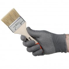 Кисть плоская  HEADMAN BASIC  63мм / 2,5&quot; натур. щет.,  дер,  ручка /12