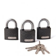 Замки навесные Apecs PD-01-50-Blister (3Locks+5Keys) (00028741)