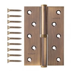 Петля врезная Apecs 120*80-B-Steel-AB-R (00013697)