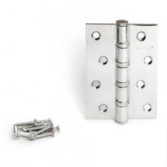 Петля  Apecs   100*70-B4-Steel-CR  хром  100 мм