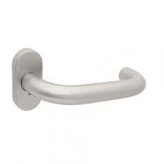 Ручка дверная раздельная  АПЕКС  H-0903-INOX  нерж. сталь