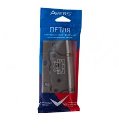 Петля накладная  AVERS  100*75*2,5-B2-AB  бронза  100 мм  (без врезки)     / 2 / 12 / 96
