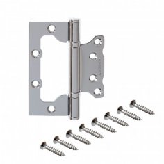 Петля накладная  Apecs 100*75*2,5-B2-Steel-CR (без врезки) (00018041)