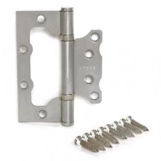 Петля накладная Apecs 100*75*2,5-B2-Steel-NIS-Blister (00018051)