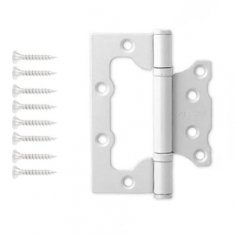 Петля накладная Apecs 100*75*2,5-B2-Steel-W (00018319)