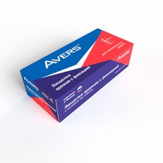 Ручка - защелка Аверс ЗЕНИТ-ЗЩ1Д-2-6(белый)