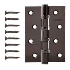 Петля накладная  Apecs 100*70-B4-Steel-BN