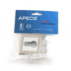 Накладки на цилиндр WINDROSE  Apecs DP-C-18-NIS
