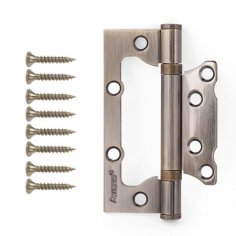 Петля накладная  AVERS  100*63*2-B2-AB  бронза  100 мм  (без врезки)(00025237)