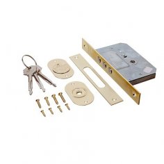 Замок врезной KALE KILIT 189/3MF-BS45-BP-3KEY-(SP, Ros)-STB 189F0000012 (00026089)