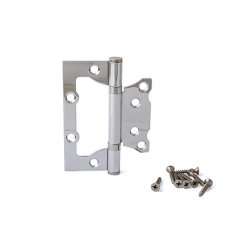 Петля накладная Vanger  100*75*2-P2-CR  хром  (без врезки)