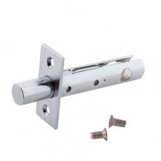 Задвижка дверная Apecs L-0268-CR  (00029118)