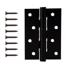 Петля накладная  Apecs 100*70-B4-Steel-BLM  (00030750)