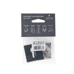 Накладки цилиндровые Code Deco Slim DP-C-30-BLM (00031649)