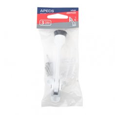 Упор дверной Apecs DS-0007-W белый (00033936)