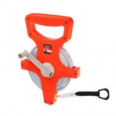 Мерная лента  ЕРМАК  50м  фиберглассовая  открытый корпус  (CRP J503)