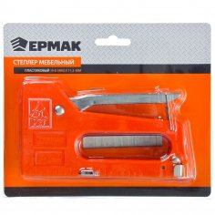 Пистолет скобозабивной  ЕРМАК  4-8мм  пластик