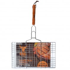 Решетка для барбекю  GRILLBOOM  плоская  34 х 20 см